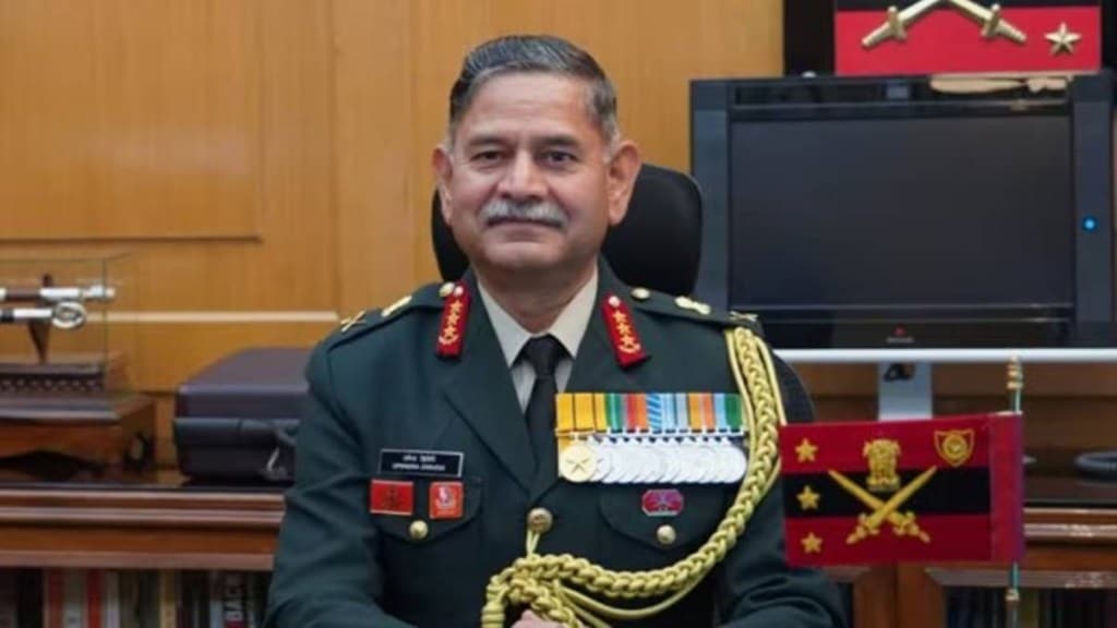 Indian Army Chief General Upendra Dwivedi