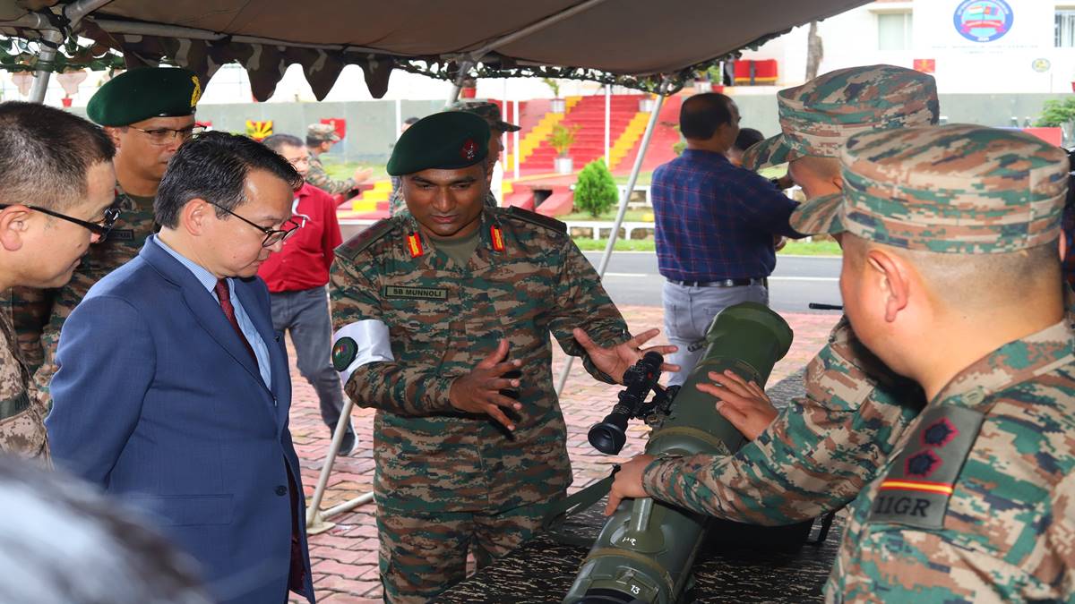 Indian & Mongolian Armies Launch Nomadic Elephant exercise