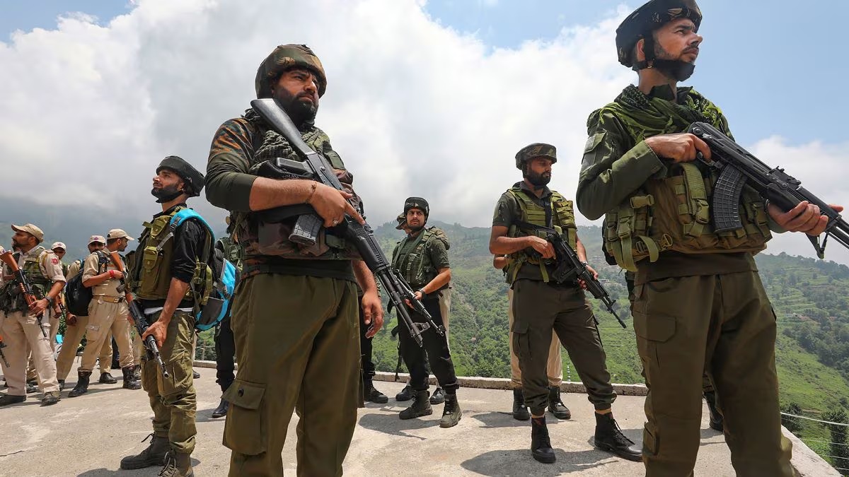 The Indian Army initiated a comprehensive search operation in the Desa Forests on Monday night. The objective is to locate and eliminate the terrorists accountable for the recent attack in the area.