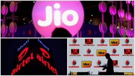 Jio, Voda, airtel