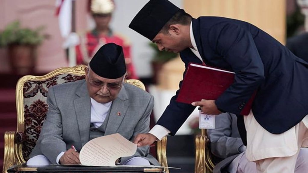 KP Sharma Oli takes oath as Nepal's PM for 4th time, replaces Pushpa Kamal Dahal 'Prachanda'