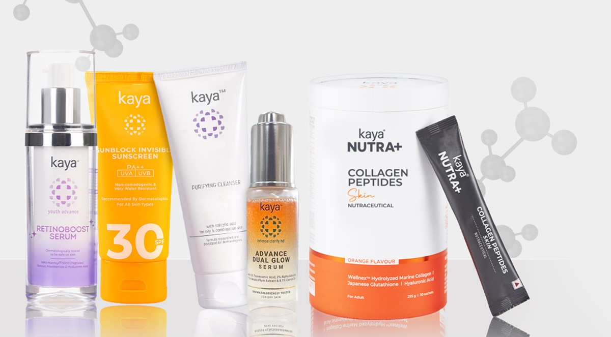 Kaya, Marico, collaboration, personal care segment, sales, marketing Kaya, Marico, collaboration, personal care segment, sales, marketing