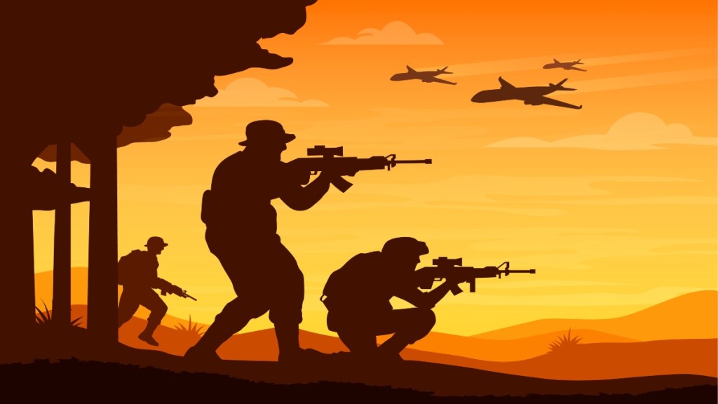 Defence stocks higher