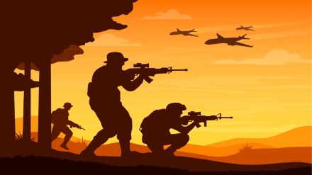 Defence stocks higher