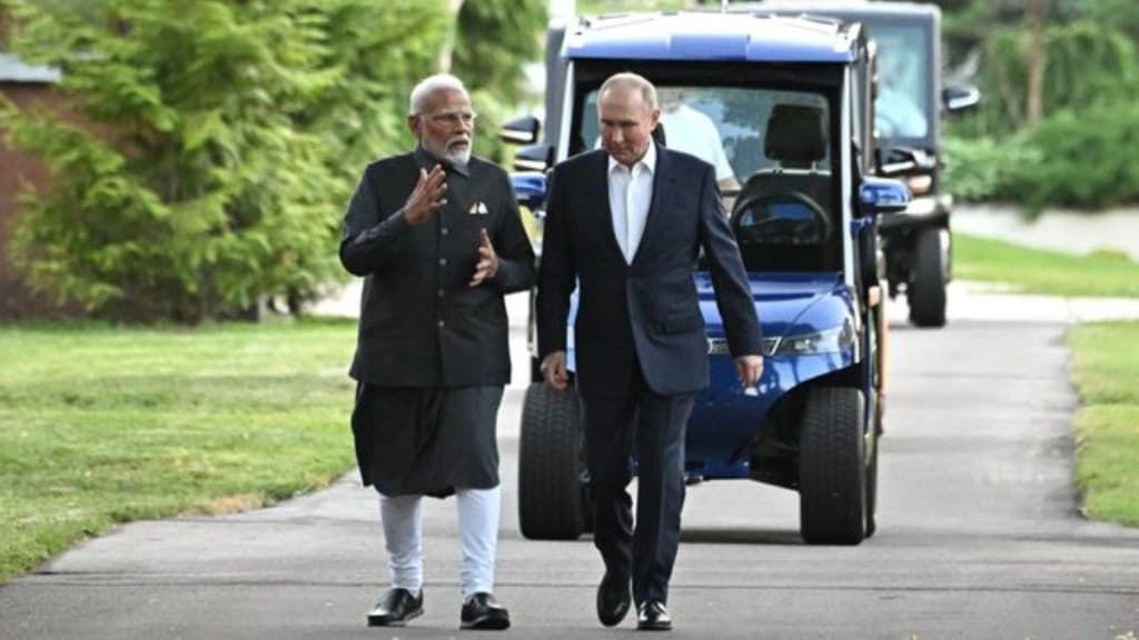 Narendra Modi, Narendra Modi in Russia, Narendra Modi in Moscow, Vladimir Putin, Russia news, Ukraine News, Russia Ukraine war, Volodymyr Zelensky