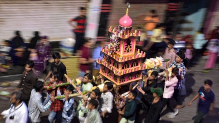 Muharram Tazia procession, Tazia, Muharram news, Muharram latest news, Muharram Uttar Pradesh, Lakhimpur Khiri