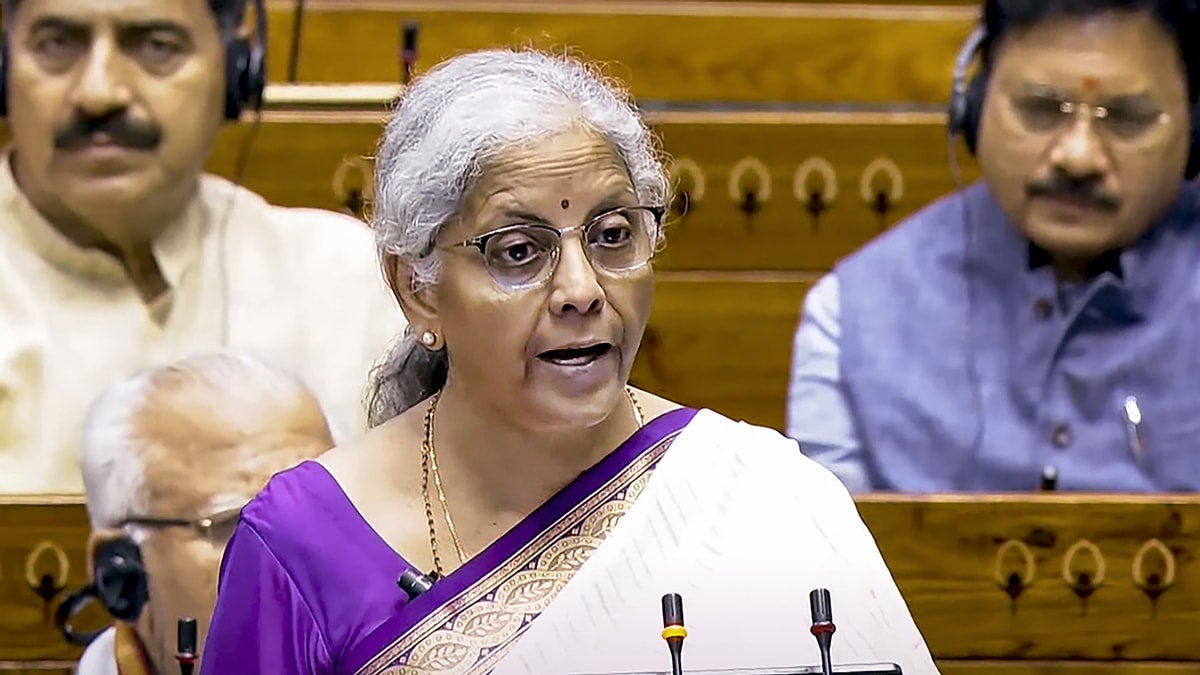 Union Finance Minister Nirmala
