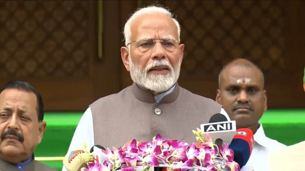 Prime Minister Narendra Modi spoke ahead of the Budget Session.