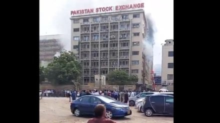 Pakistan Stock Exchange, Karachi news, Karachi news, Karachi latest news, Pakistan Stock Exchange fire