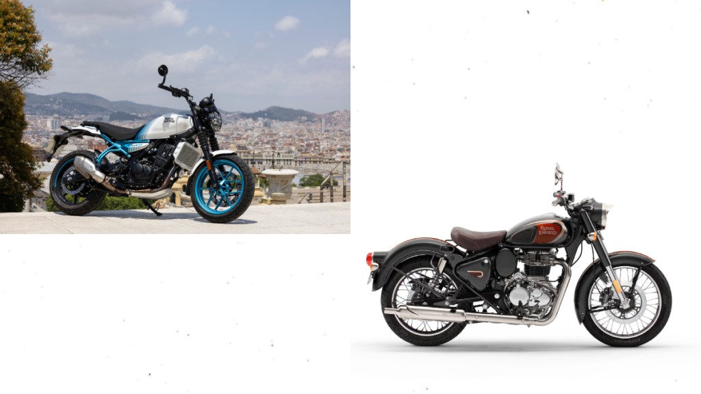 Royal Enfield Guerilla vs Classic