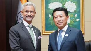 S Jaishankar with Sonexay Siphandone