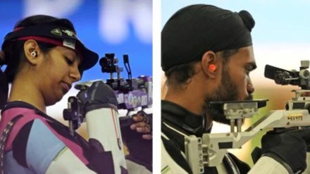 Shooters from China, Korea, and Kazakhstan led the qualifications, taking the top three spots. Shooters from China, Korea, and Kazakhstan led the qualifications, taking the top three spots.