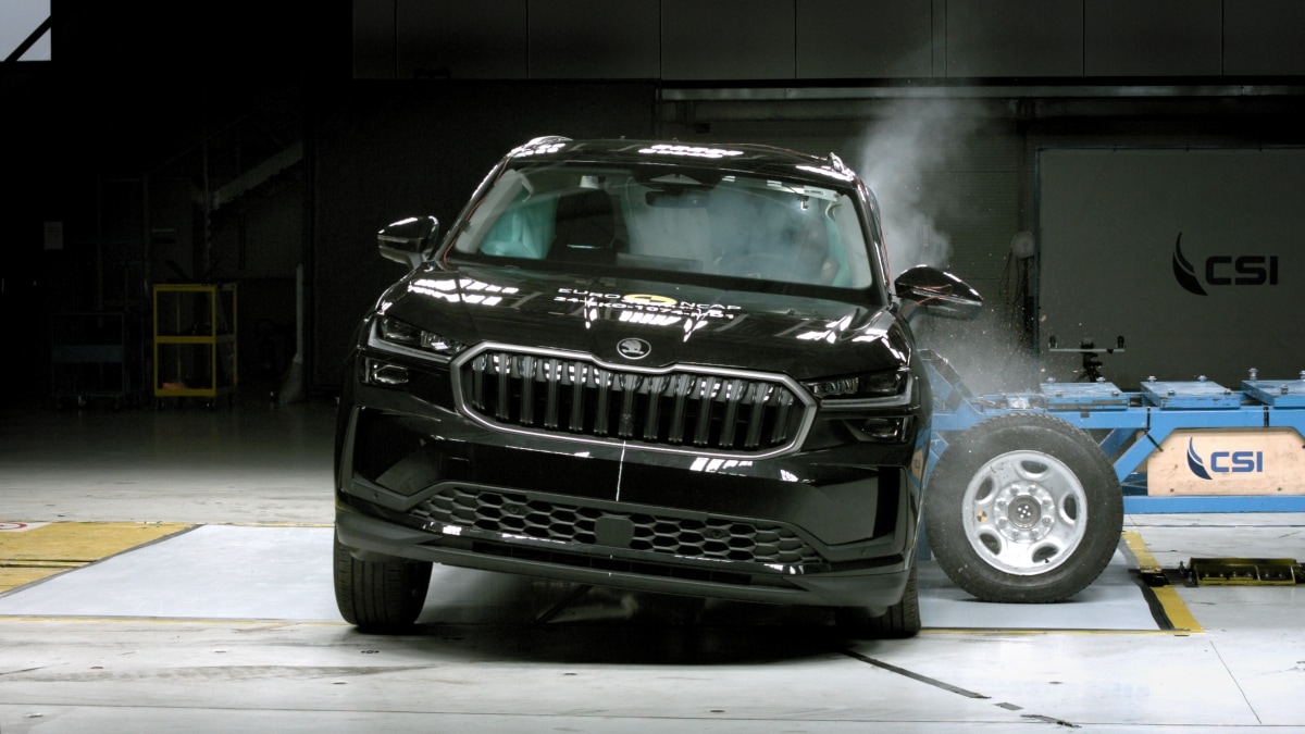 Skoda Kodiaq side impact