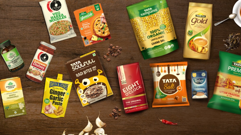 The company’s portfolio features prominent brands such as Tata Tea, Tetley, Organic India, and others.