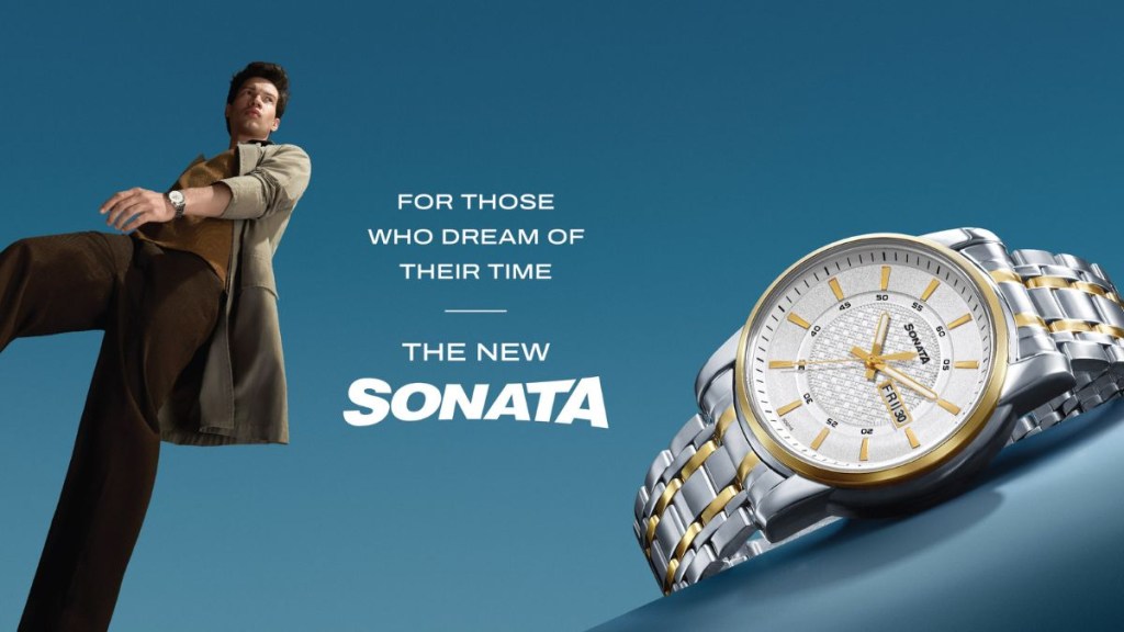 the new Sonata features designs with a collection of 42 styles starting from Rs 1725, showcasing colors.(Image: Sonata) the new Sonata features designs with a collection of 42 styles starting from Rs 1725, showcasing colors.(Image: Sonata)