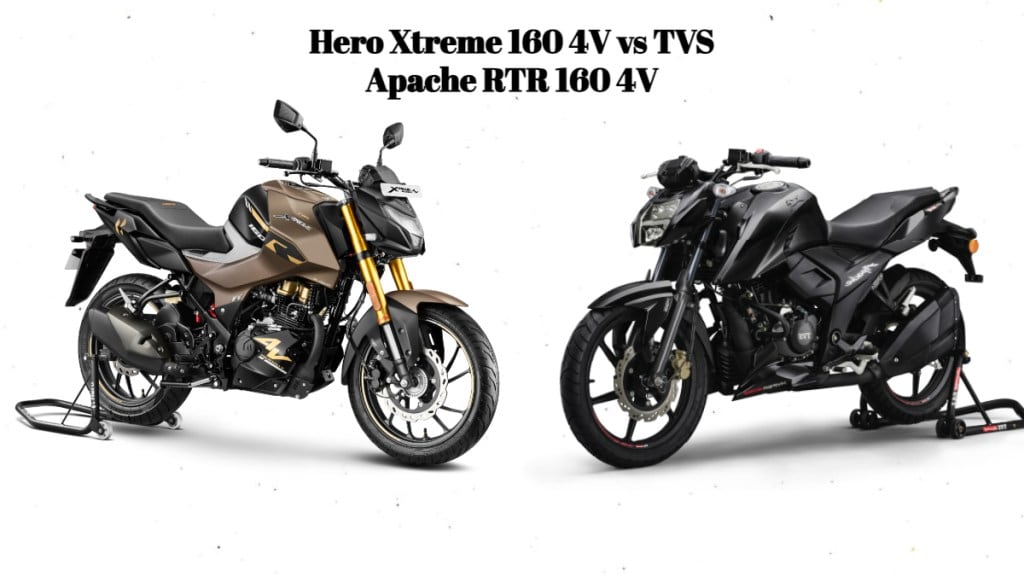 Xtreme 160 4V vs Apache RTR 160 4V