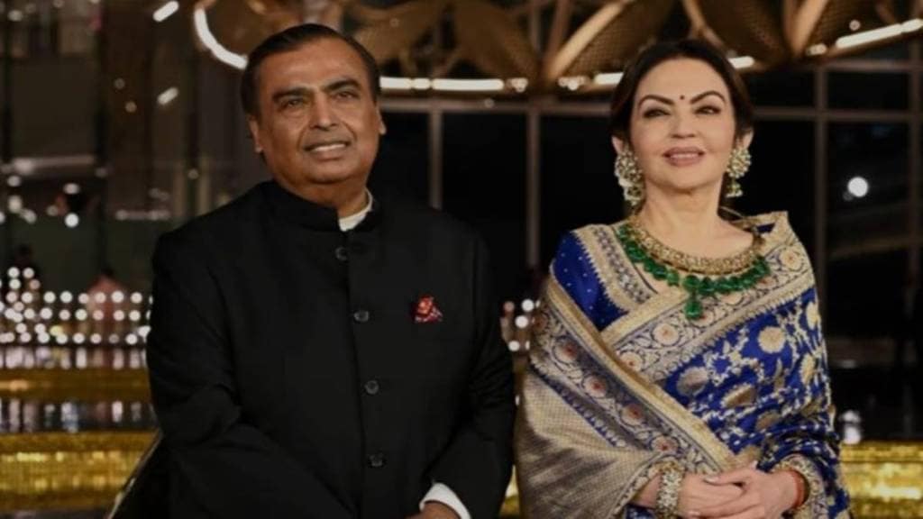 mukesh ambani, Nita ambani, mukesh ambani net worth, mukesh ambani children, mukesh ambani kids net worth, Nita Ambani net worth, Piramals net worth, Radhika Merchant, Viren Merchant