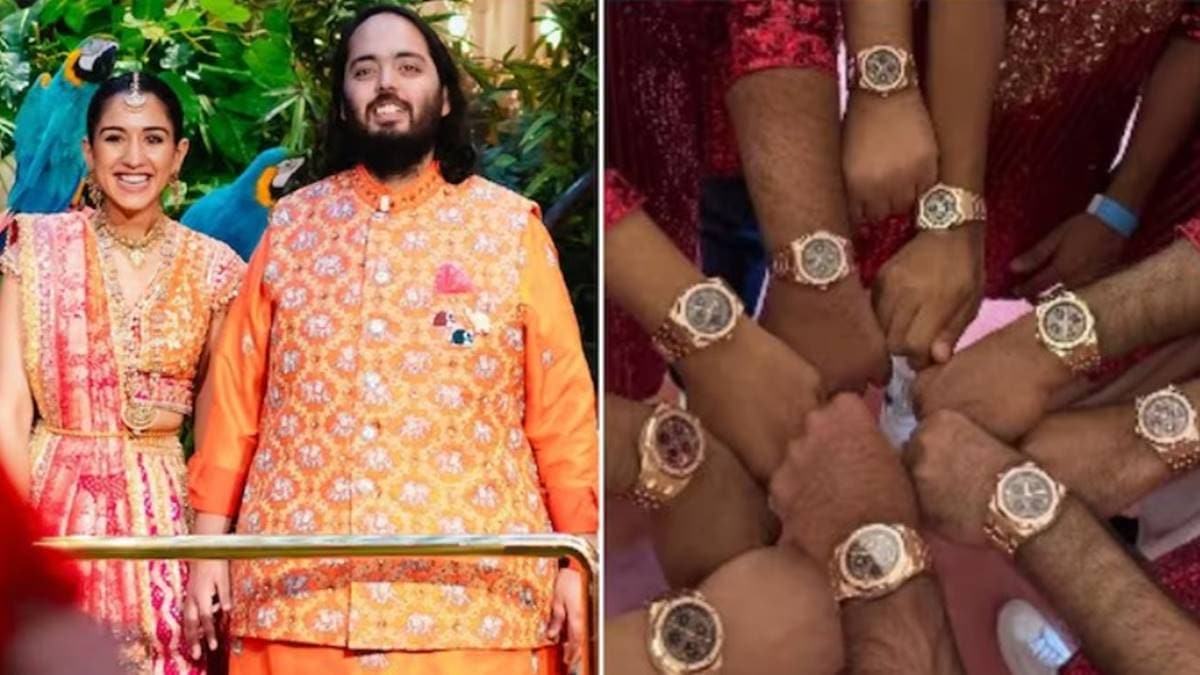 Anant Ambani, Anant Ambani net worth, Anant Ambani wedding, Anant Ambani wedding gifts, Anant Ambani Radhika Merchant, Anant Ambani Radhika Merchant honeymoon, Shah Rukh Khan, SRK watches, ranveer singh watch