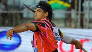 Neeraj finishes second in Lausanne Diamond League with season's best 89.49m. (Image source: Reuters)