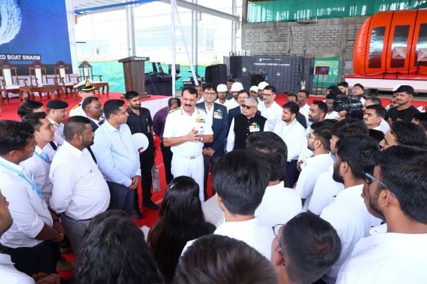 Navy Chief Admiral Tripathi visits SDE