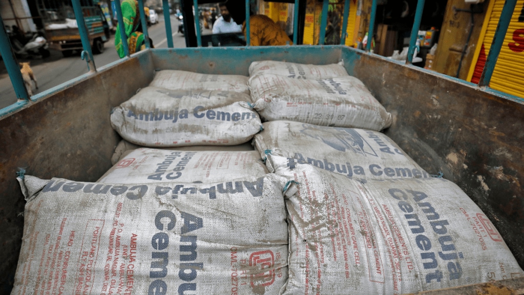 Ambuja cement share price Today