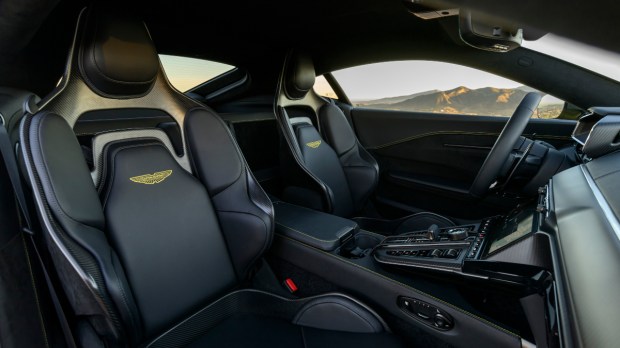 Aston Martin Vantage interiors
