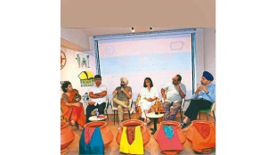 'Agla Varka: Reimagining Panjab', a cultural initiative, being held at a Kunzum Books outlet.