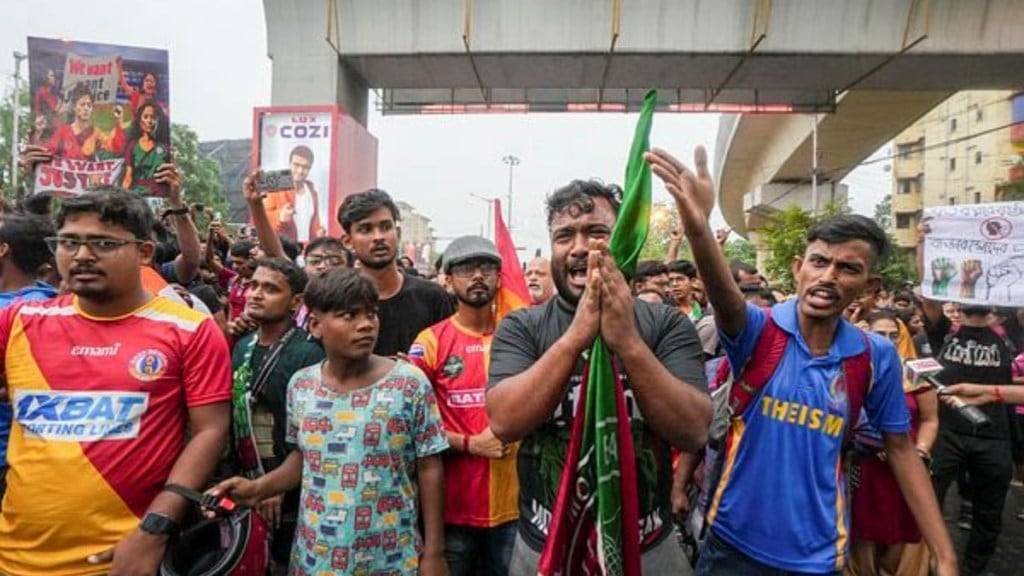 Mohun Bagan, East Bengal, Mohammedan Sporting, Kolkata football clubs, football Kolkata, RG Kar Hospital news, RG Kar Hospital latest news, Kolkata rape murder case, Kolkata rape murder news, Kolkata doctors strike, doctors protest updates, doctor protest news, RG Kar Hospital latest news, doctor death, doctor rape, rape, murder kolkata, kolkata hospital, protests, Kolkata protests Mohun Bagan, East Bengal, Mohammedan Sporting, Kolkata football clubs, football Kolkata, RG Kar Hospital news, RG Kar Hospital latest news, Kolkata rape murder case, Kolkata rape murder news, Kolkata doctors strike, doctors protest updates, doctor protest news, RG Kar Hospital latest news, doctor death, doctor rape, rape, murder kolkata, kolkata hospital, protests, Kolkata protests