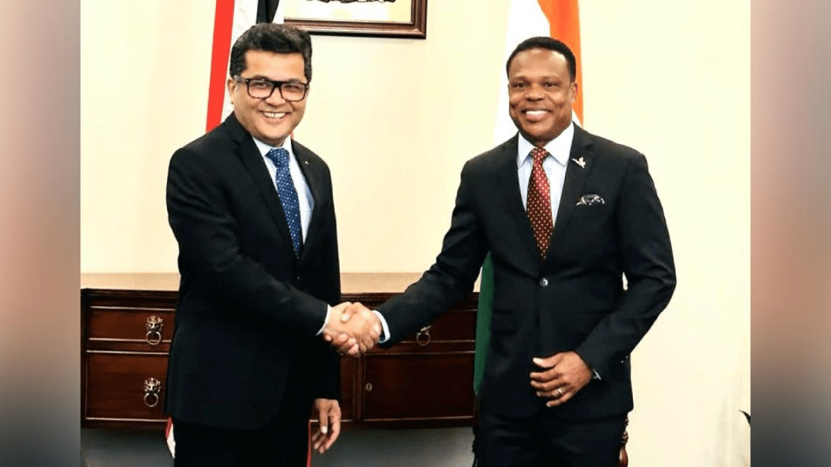 Minister of State for External Affairs, Pabitra Margherita met Minister of Foreign and CARICOM Affairs, H.E. Dr. Amery Browne in Port of Spain (Photo: MEA) Minister of State for External Affairs, Pabitra Margherita met Minister of Foreign and CARICOM Affairs, H.E. Dr. Amery Browne in Port of Spain (Photo: MEA)
