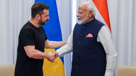 Zelensky’s rejection of Modi’s peace initiative, coupled with his insistence that Ukraine will not compromise on its principles or values, demonstrated a missed opportunity for meaningful engagement (Photo: PTI) Zelensky’s rejection of Modi’s peace initiative, coupled with his insistence that Ukraine will not compromise on its principles or values, demonstrated a missed opportunity for meaningful engagement (Photo: PTI)