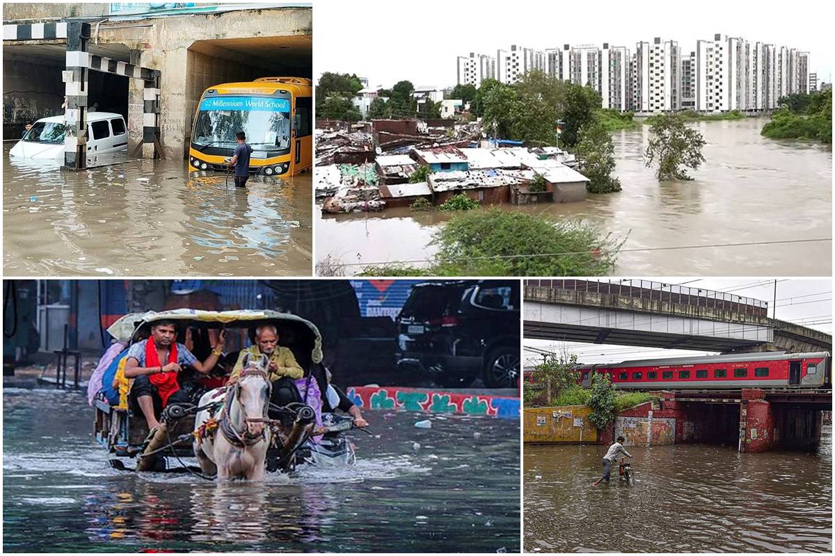Heavy rainfall across India