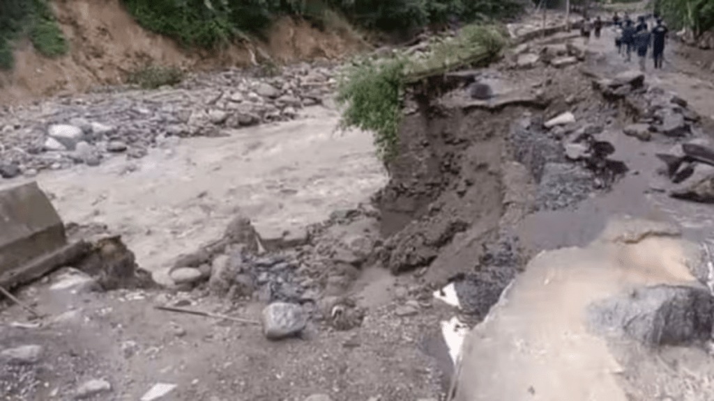 Mizoram rains, landslide in mizoram Mizoram rains, landslide in mizoram