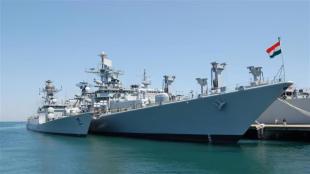 INS Mumbai docks in Colombo for first time, to engage in passage exercise with Sri Lanka Navy