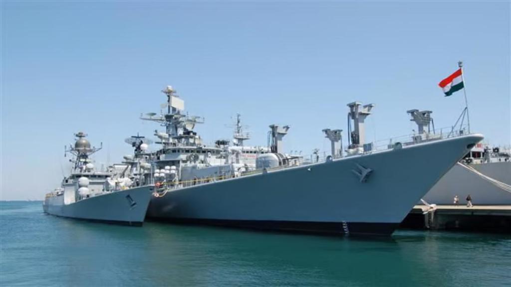 INS Mumbai docks in Colombo for first time, to engage in passage exercise with Sri Lanka Navy INS Mumbai docks in Colombo for first time, to engage in passage exercise with Sri Lanka Navy