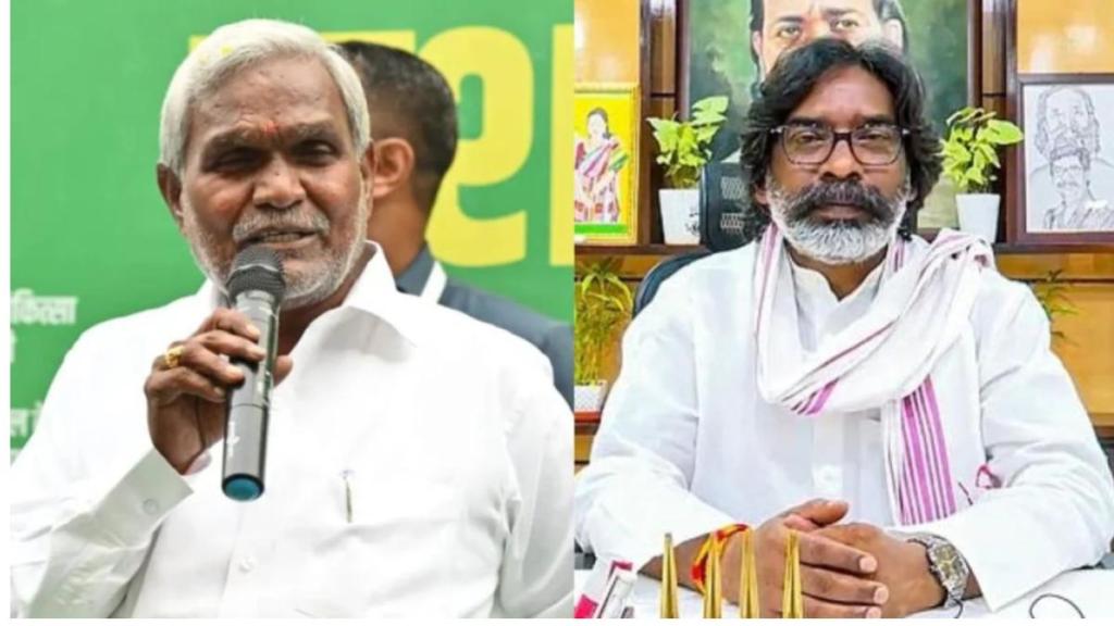 Hemant Soren blames BJP for using 'old tactic' to poach MLAs after Champai Soren's switch