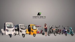 Kinetic Green will use new funds to expand its EV lineup with a family scooter, e-Luna variants, and an electric three-wheeler.