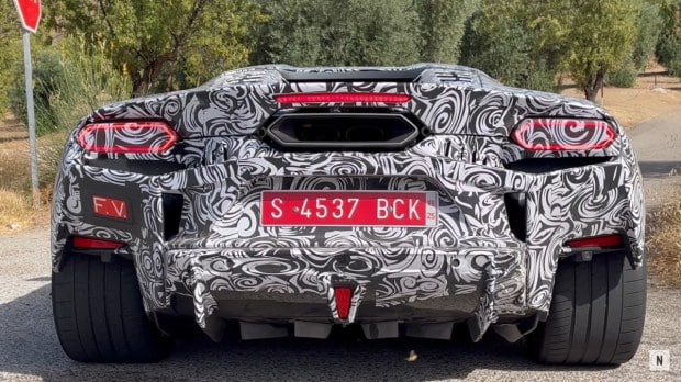 Lamborghini Temerario rear