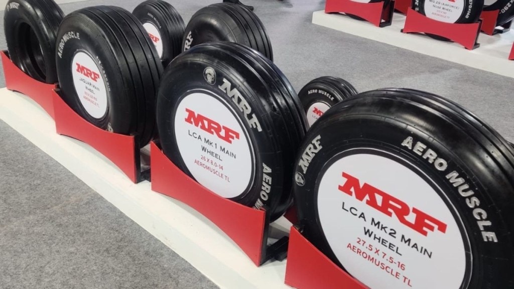 MRF has been pivotal in supplying specialized tyres for the Indian Air Force’s (IAF) fighter jets and helicopter.
