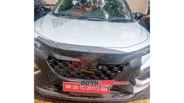 Maruti Fronx with ADAS spied (Image: RushLane)