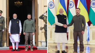 Modi meets Zelenskyy