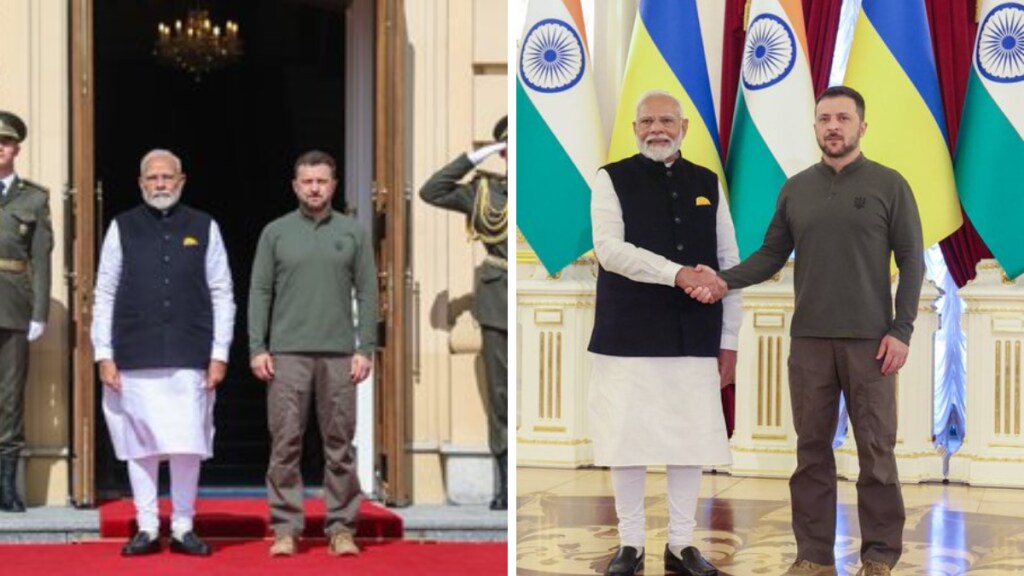 Modi meets Zelenskyy