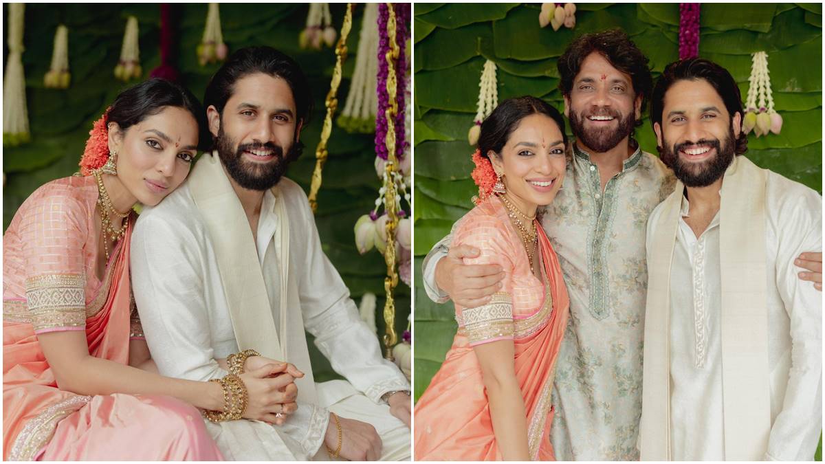 Naga Chaitanya Sobhita Dhulipala engagement