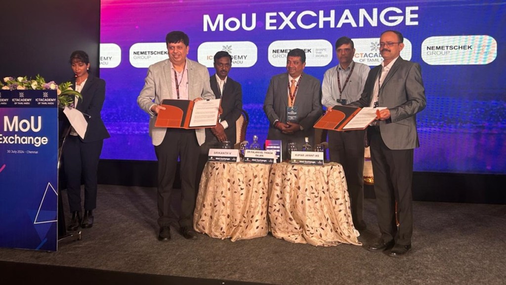 Nemetschek India, ICT Academy, MoU, digital transformation, partnership, AEC industry, financial results
