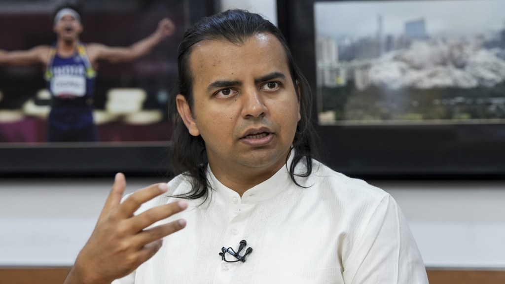 Bhavish Aggarwal, CEO of Ola Cabs, during an interview with PTI, in New Delhi, Tuesday, Aug. 20, 2024. (PTI Photo/S