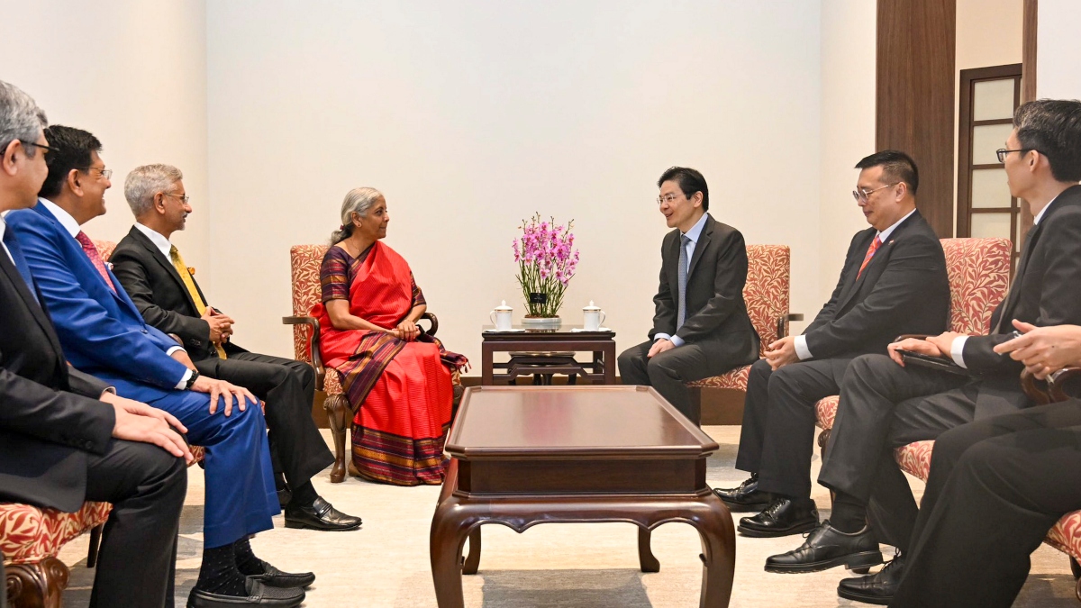 Ministerial Dialogue between India and Singapore. Ministerial Dialogue between India and Singapore.