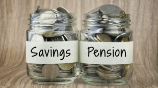 Pension and savings