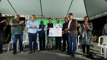 Inauguration of Gandhi Memorial in Cuba, Brazil