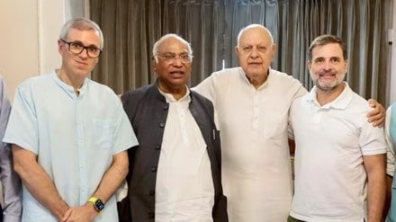 J&K Assembly polls: Seat-sharing pact finalised, National Conference to contest on 51 seats, Congress on 32 J&K Assembly polls: Seat-sharing pact finalised, National Conference to contest on 51 seats, Congress on 32