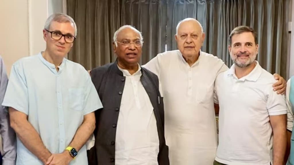 J&K Assembly polls: Seat-sharing pact finalised, National Conference to contest on 51 seats, Congress on 32 J&K Assembly polls: Seat-sharing pact finalised, National Conference to contest on 51 seats, Congress on 32