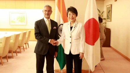 External Affairs Minister, S. Jaishankar with Yoko Kamikawa, Minister for Foreign Affairs of Japan